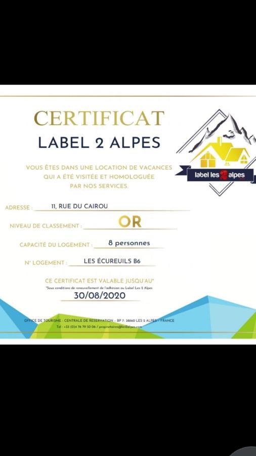 Apartmán Centre 10Mn Pied Pistes Et Jandri 3S Vue Muzelle 8 Pers Wifi Les Deux Alpes Exteriér fotografie